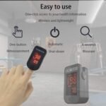 Fingertip Pulse Oximeter, Monitor