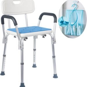 Adjustable, Padded Shower Seat