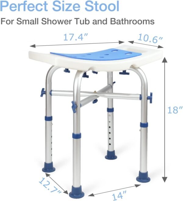 Shower Stool, Heavy Duty