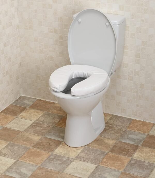 Soft Padded Raised Toilet Seat